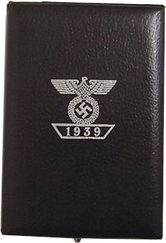 WWI IRON CROSS 1ST CLASS WITH 1939 SPANGE PRESENTATION CASE