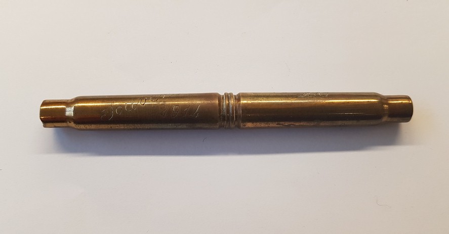 WWI FRENCH TRENCH ART BULLET